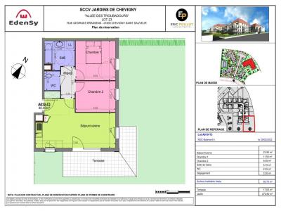 For rent Chevigny-saint-sauveur 3 rooms 55 m2 Cote d'or (21800) photo 4