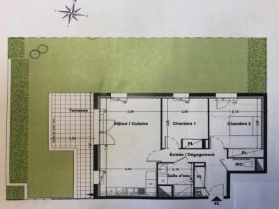 For rent Saint-malo 3 rooms 62 m2 Ille et vilaine (35400) photo 1