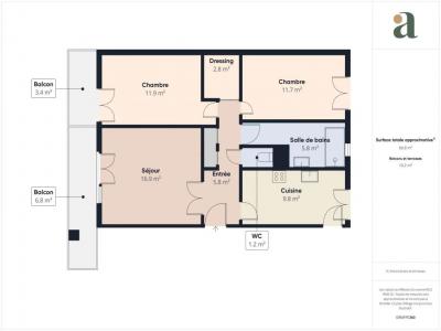 Annonce Vente 3 pi�ces Appartement Beaurecueil 13