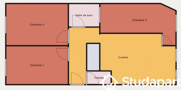 For rent Paris-14eme-arrondissement 1 room 17 m2 Paris (75014) photo 3