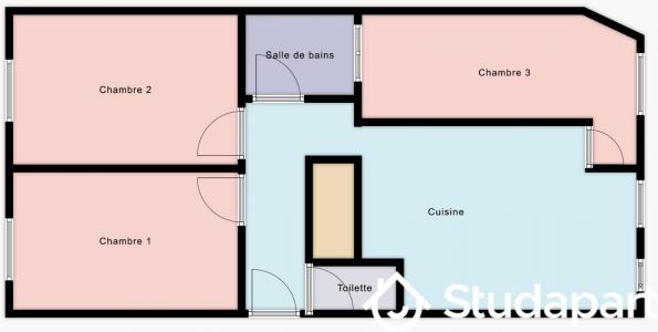 For rent Paris-14eme-arrondissement 1 room 17 m2 Paris (75014) photo 4