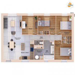 Acheter Maison 79 m2 Chateaubriant