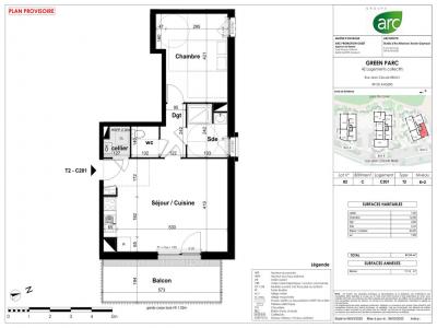 Louer Appartement Angers 683 euros