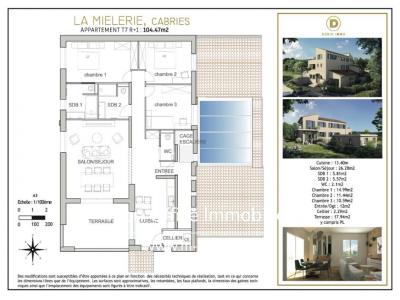 For sale Cabries 4 rooms 103 m2 Bouches du Rhone (13480) photo 4