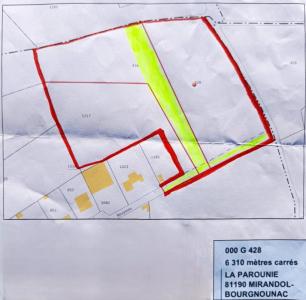 Annonce Vente Terrain Mirandol-bourgnounac 81