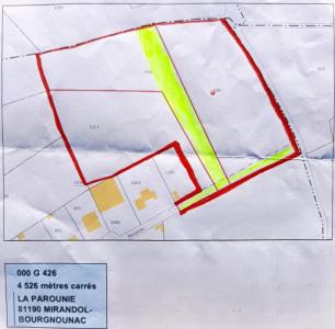 Annonce Vente Terrain Mirandol-bourgnounac 81