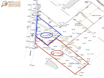 Acheter Terrain 572 m2 Camors