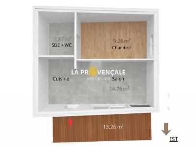 Annonce Vente 2 pi�ces Appartement Greasque 13