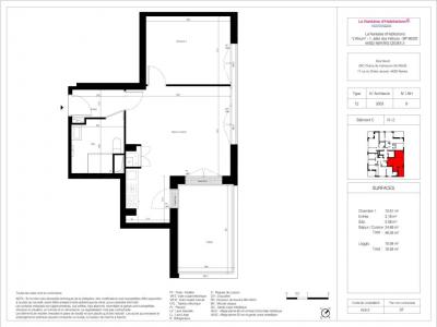 Annonce Location 2 pi�ces Appartement Nantes 44
