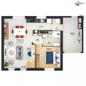 Acheter Maison 93 m2 Treon