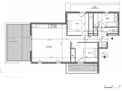 For sale Montpellier 3 rooms 64 m2 Herault (34000) photo 4