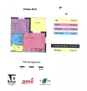 Annonce Vente 2 pi�ces Appartement Narbonne 11