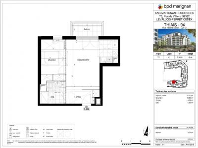 Annonce Location 2 pi�ces Appartement Thiais 94