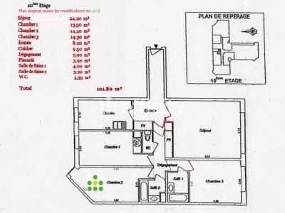 Acheter Appartement Paris-14eme-arrondissement Paris