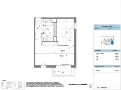 Annonce Location 2 pi�ces Appartement Lezennes 59