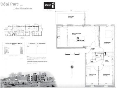 For rent Obernai 4 rooms 94 m2 Bas rhin (67210) photo 2