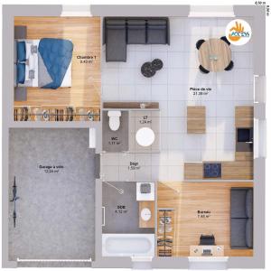 Acheter Maison 46 m2 Chatelaudren