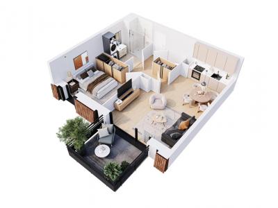 For sale Chereng 2 rooms 51 m2 Nord (59152) photo 2