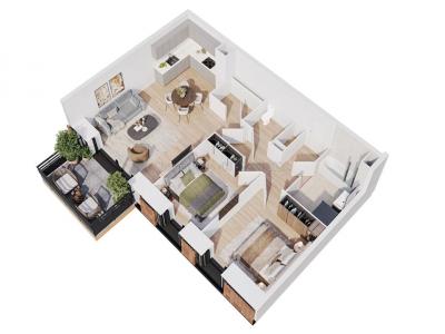 For sale Chereng 3 rooms 70 m2 Nord (59152) photo 2