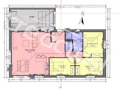 For sale Muzillac 4 rooms 80 m2 Morbihan (56190) photo 1