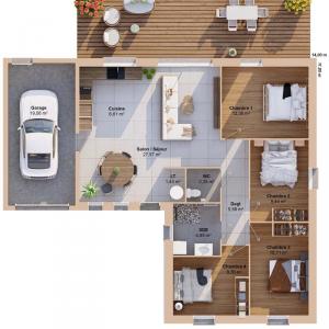 Acheter Maison 90 m2 Roeze-sur-sarthe