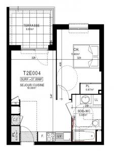 Annonce Location 2 pi�ces Appartement Clermont-ferrand 63