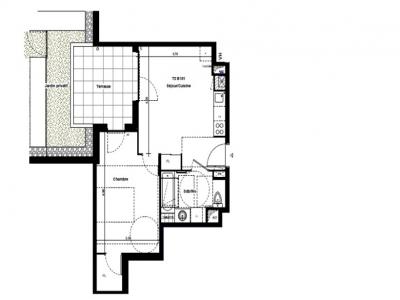 For rent Chambery 2 rooms 43 m2 Savoie (73000) photo 1