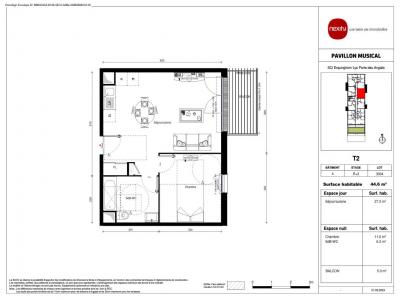 For rent Erquinghem-lys 2 rooms 44 m2 Nord (59193) photo 1