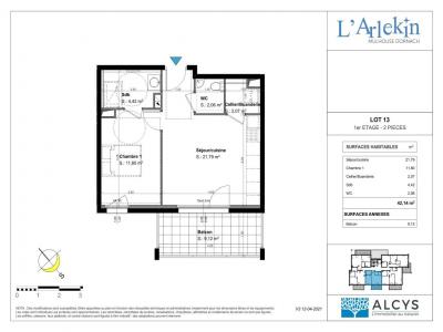 Louer Appartement 42 m2 Mulhouse