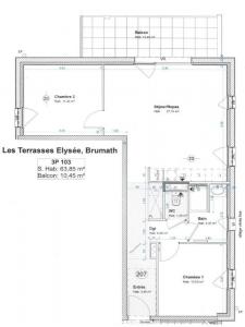 Louer Appartement Brumath 879 euros