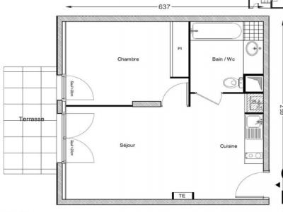 For rent Ormesson-sur-marne 2 rooms 41 m2 Val de Marne (94490) photo 0