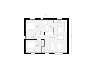 For sale Lamasquere 3 rooms 62 m2 Haute garonne (31600) photo 1