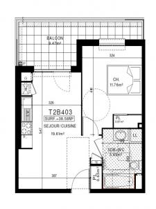 Annonce Location 2 pi�ces Appartement Clermont-ferrand 63