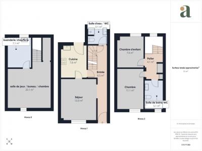 For sale Beauchamp 5 rooms 88 m2 Val d'Oise (95250) photo 3