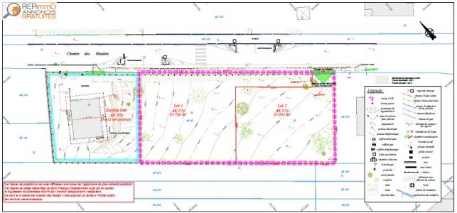 Annonce Vente Terrain Prevessin-moens 01