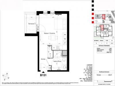 Louer Appartement 28 m2 Clermont-ferrand
