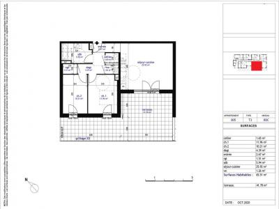 For rent Tinqueux 3 rooms 65 m2 Marne (51430) photo 4