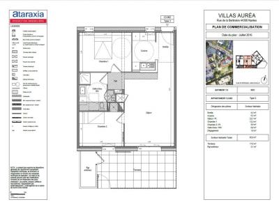 Annonce Location 3 pi�ces Appartement Nantes 44