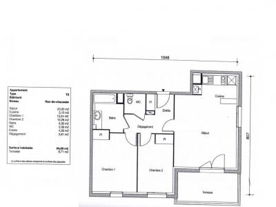 Acheter Appartement 64 m2 Saint-herblain