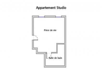 For rent Brest 1 room 18 m2 Finistere (29200) photo 4