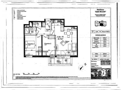 For rent Montivilliers 3 rooms 59 m2 Seine maritime (76290) photo 1