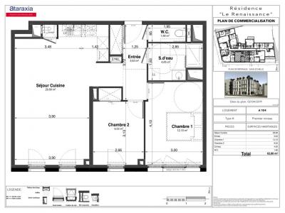 Annonce Location 3 pi�ces Appartement Tours 37