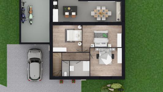 For sale Bobital 110 m2 Cotes d'armor (22100) photo 3