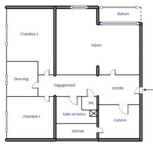 For sale Blagnac 3 rooms 63 m2 Haute garonne (31700) photo 0