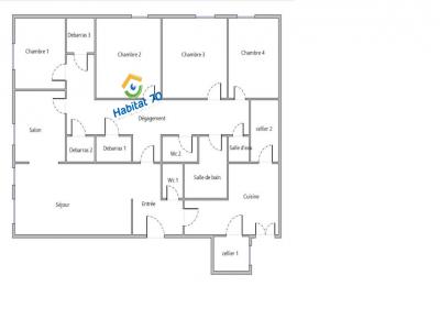 Annonce Location 6 pi�ces Appartement Lure 70