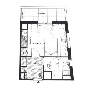 Louer Appartement Nantes 460 euros