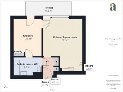 Acheter Appartement 46 m2 Nice