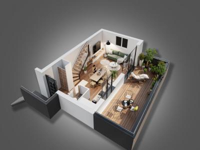 For sale Offendorf 3 rooms 81 m2 Bas rhin (67850) photo 4