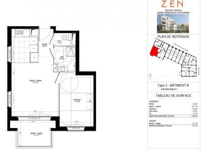 For rent Ormesson-sur-marne 2 rooms 42 m2 Val de Marne (94490) photo 0