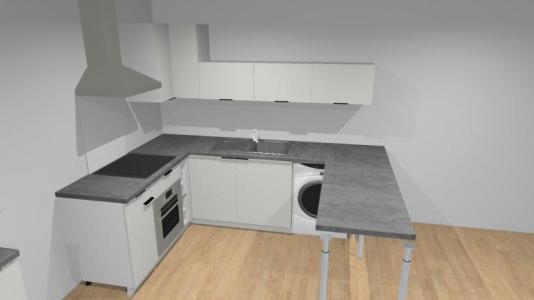 For rent Lormont 3 rooms 58 m2 Gironde (33310) photo 2